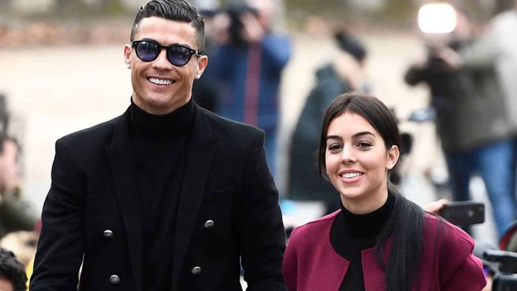 Georgina Rodríguez y Cristiano Ronaldo /REDES