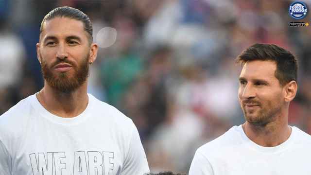 Sergio Ramos y Leo Messi, juntos antes de un partido / Redes