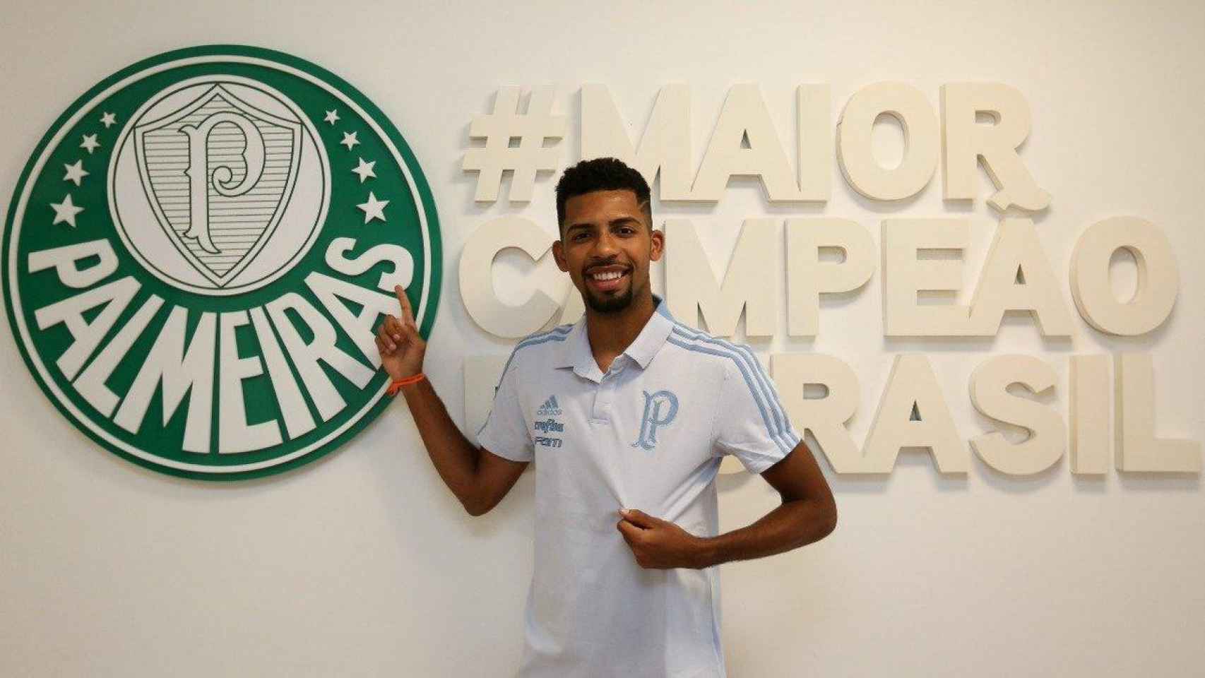 Matheus Fernandes en una imagen de archivo / Palmeiras