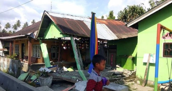 Imagen de los terremotos que han afectado a Indonesia / EFE