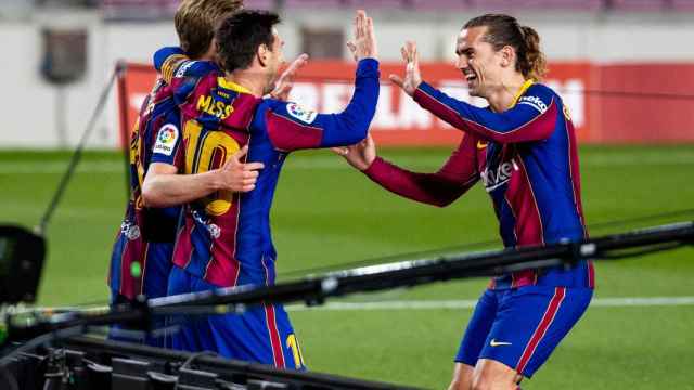 Griezmann celebrando un gol contra el Getafe / FC Barcelona