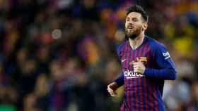 Una foto de Leo Messi durante un partido del Barça / Twitter