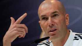 Una foto de Zinedine Zidane durante una rueda de prensa / EFE