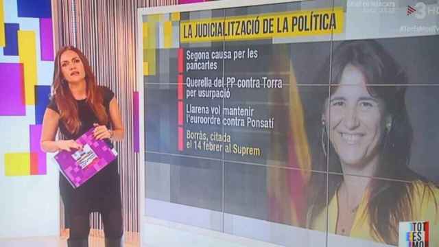 TV3 enmarca la investigación de los contratos a dedo de Laura Borràs con la judicialización del procés / CG