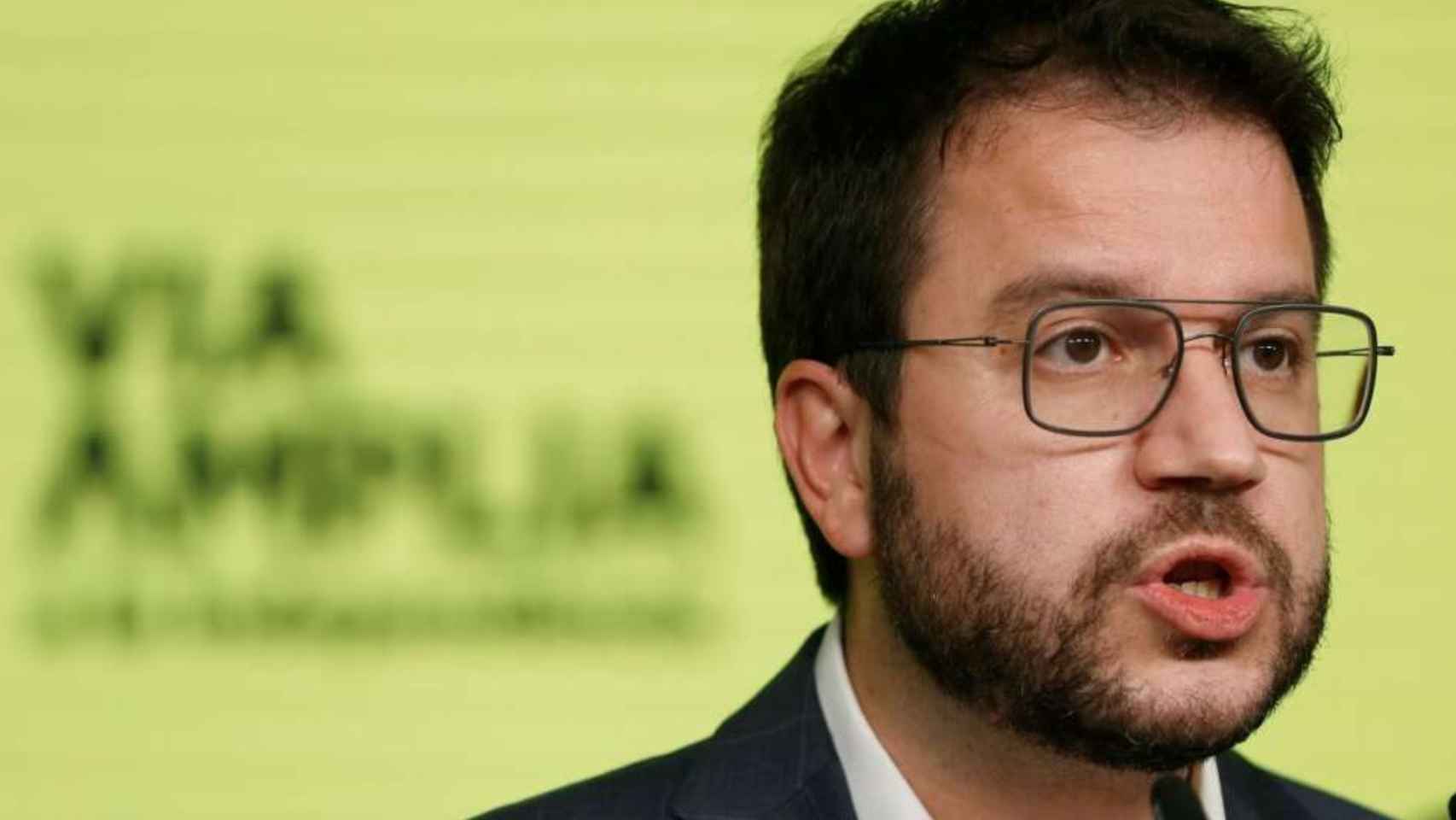 El candidato de ERC a la presidencia de la Generalitat, Pere Aragonès / EFE