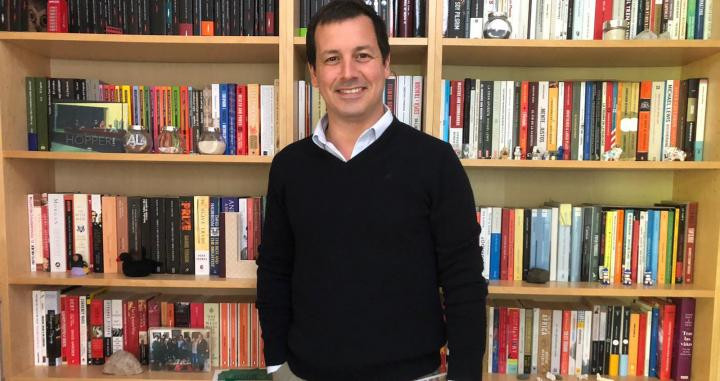 El analista financiero Luis Torras, en la entrevista con 'Crónica Global'