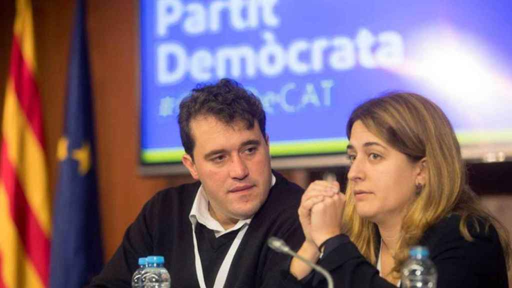David Bonvehí (PDECat) y Marta Pascal (PNC), buscan financiación para el nuevo Espai CiU /EFE