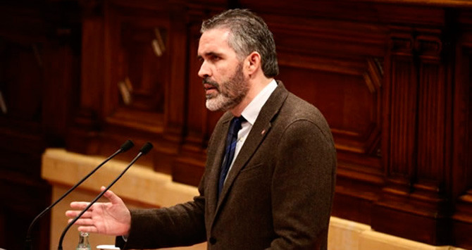 El diputado de Ciudadanos en el Parlament, Jorge Soler / CG