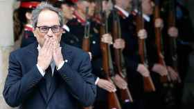 El nuevo presidente de la Generalitat, Quim Torra, tras ser investido / EFE