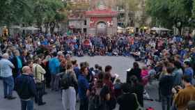 Una asamblea del CDR de Gràcia organizada tras la huelga del 8-N / TWITTER