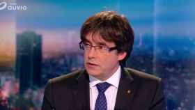Carles Puigdemont anuncia que está dispuesto a ser candidato para el 21D en la televisión pública belga / CG