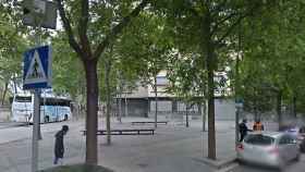 La Plaza a Ballester Camps, creador de la 'estelada', en Barcelona