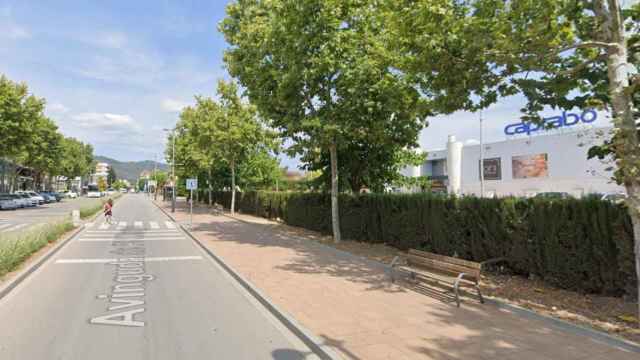 La calle de Caldes de Montbui donde ha tenido lugar el atropello mortal / GOOGLE