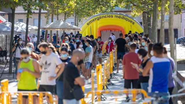 Zona de cribajes masivos de Covid en Cataluña / GENCAT