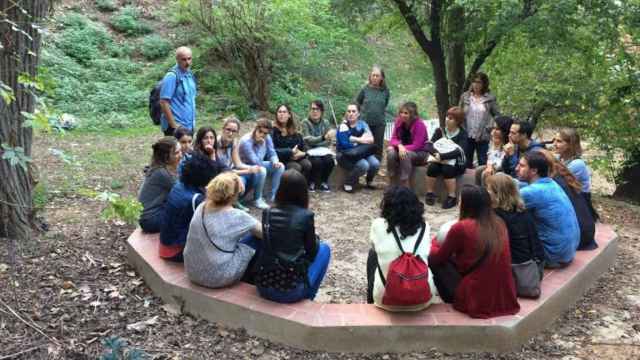 Actividad del programa Escuelas + Sostenibles / AYUNTAMIENTO DE BARCELONA