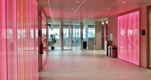 Interior del nuevo Campus Docente de Sant Joan de Déu, de 5.000 metros cuadrados / SANT JOAN DE DÉU