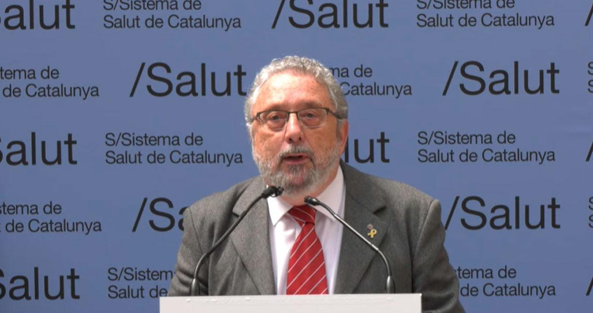 Joan Guix, secretario de Salud Pública de la Generalitat, explica el brote de coronavirus en Igualada / CG