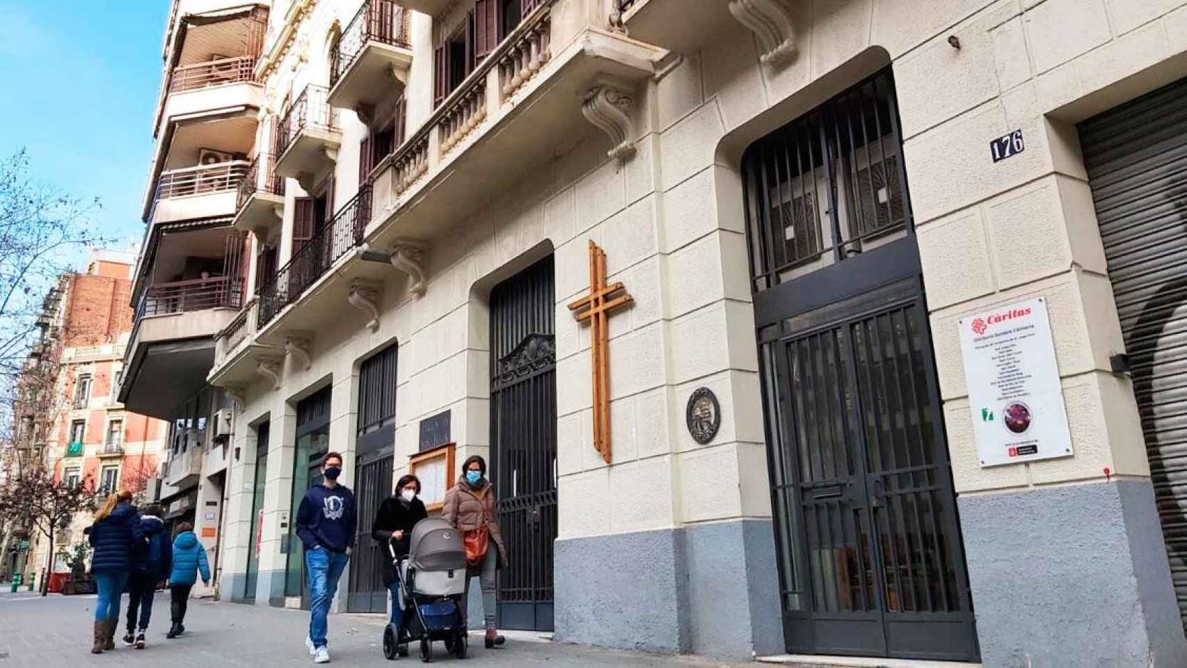 La iglesia de Sant Isidor de Barcelona, donde el Clínic abrirá un centro de investigación / CG