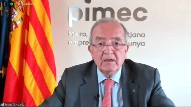 El presidente de Pimec, Josep González / EUROPA PRESS