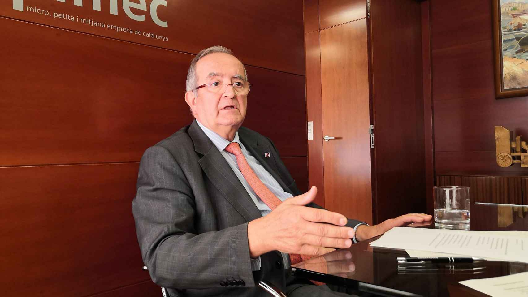 El presidente de Pimec, Josep González / EP