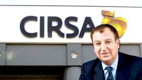 Joaquim Agut, director general de Cirsa Gaming Corporation, y la sede de la compañía en Terrassa (Barcelona) / FOTOMONTAJE DE CG