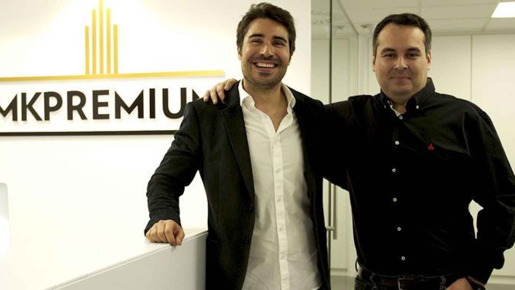 Daniel (i) y Sergio (d) Leiva, los hermanos y fundadores de la inmobiliaria MK Premium / MK PREMIUM