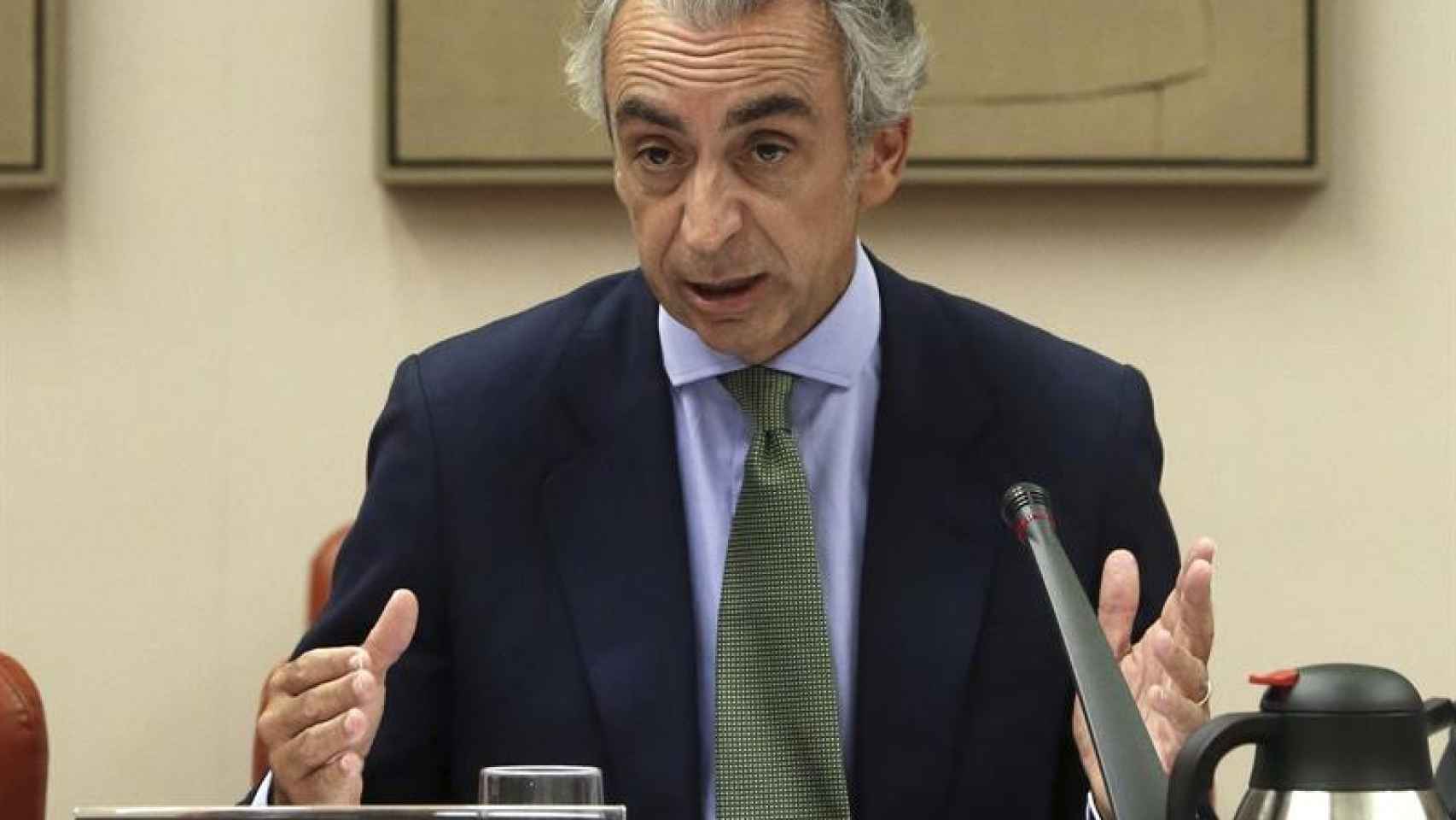 Miguel Ferre, secretario de Estado de Hacienda, en su comparecencia en el Congreso.