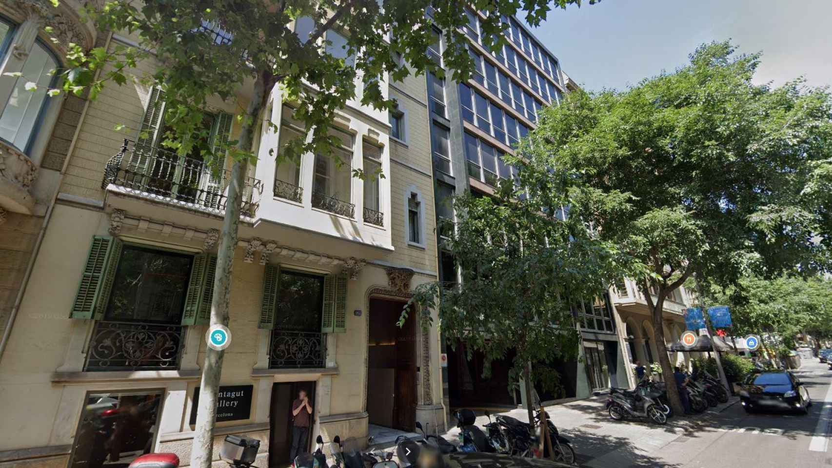 Sede social de Construcciones Ranko en la calle Pau Claris de Barcelona / CG
