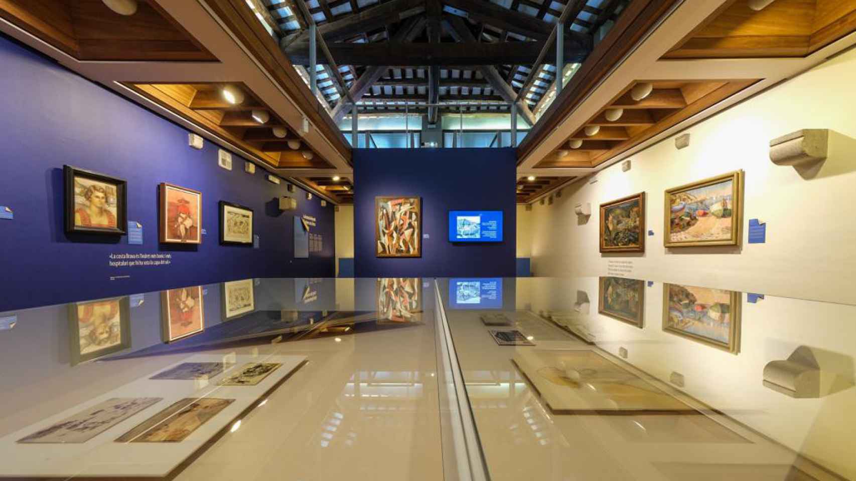 De Blanes al cabo de Creus, identidad de un paisaje forma parte de una trilogía de exposiciones sobre la Costa Brava / CORTESÍA DEL MUSEO DE ARTE DE GIRONA