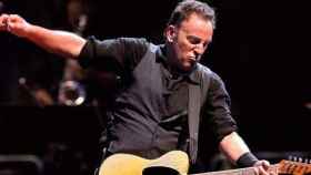 Imagen de Bruce Springsteen en uno de sus conciertos.