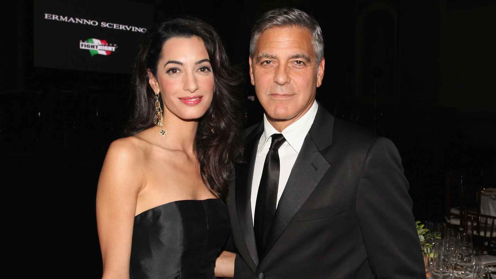 George Clooney y Amal Alamuddin en Italia / CD
