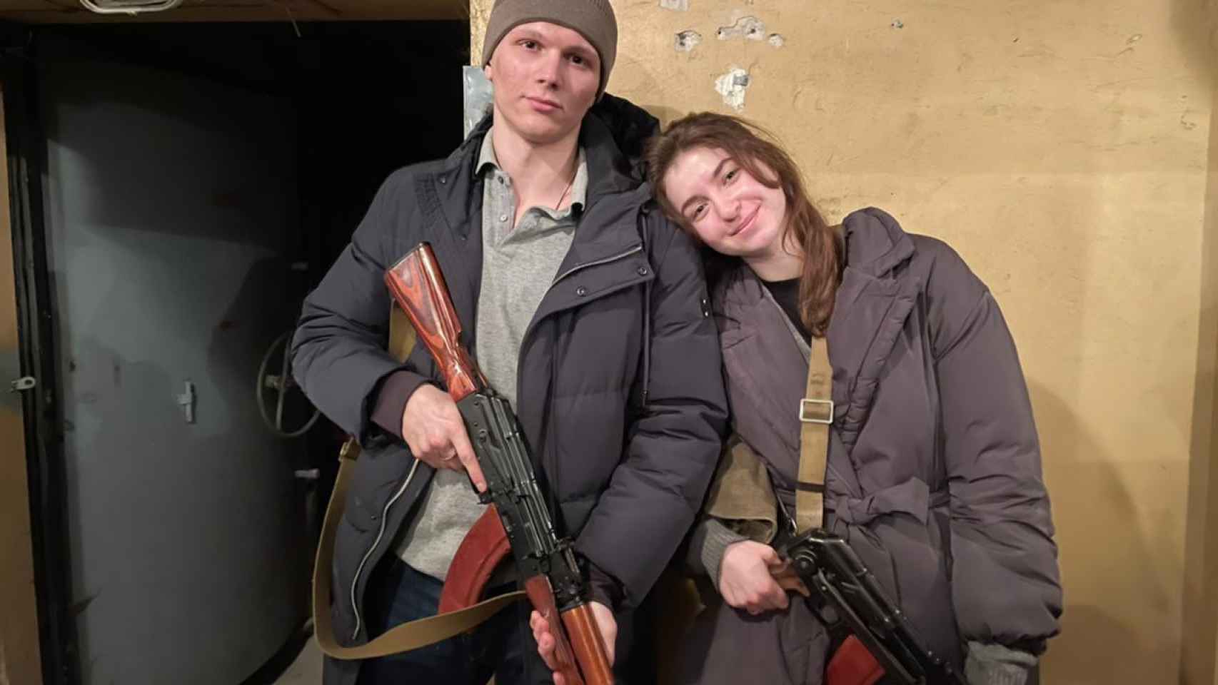 Yaryna Arieva y Sviatoslav Fursin, dos jóvenes ucranianos / REDES