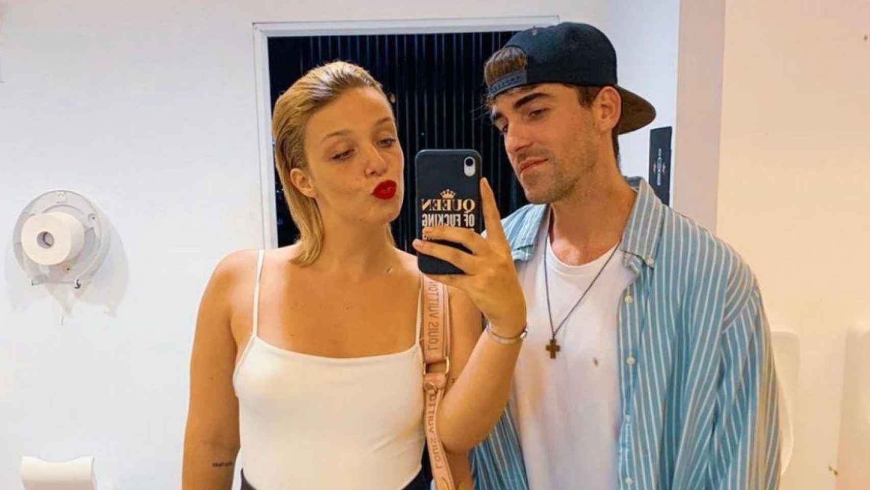 Zayra Gutierrez y su novio Miki Mejías en Instagram / @zayragutierrez_