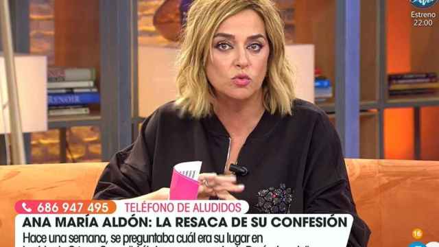 La presentadora Toñi Moreno / MEDIASET