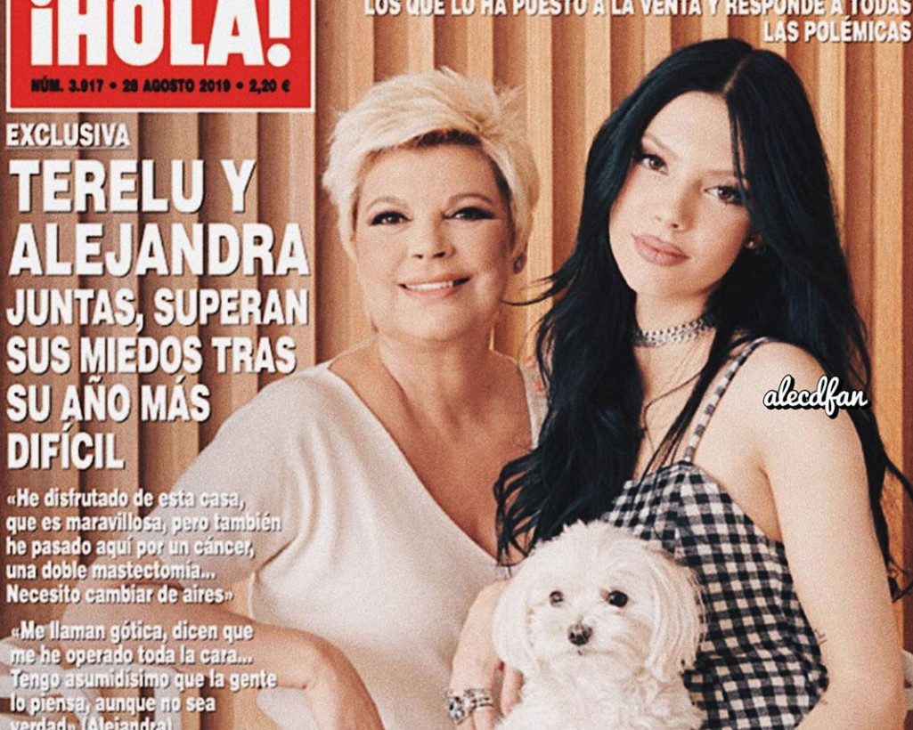 Alejandra Rubio y Terelu Campos ofrecen una entrevista para 'Hola' / INSTAGRAM