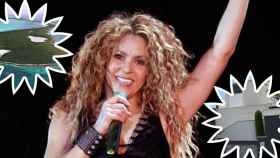 La cantante Shakira con dos de sus propiedades / FOTOMONTAJE DE CULEMANÍA