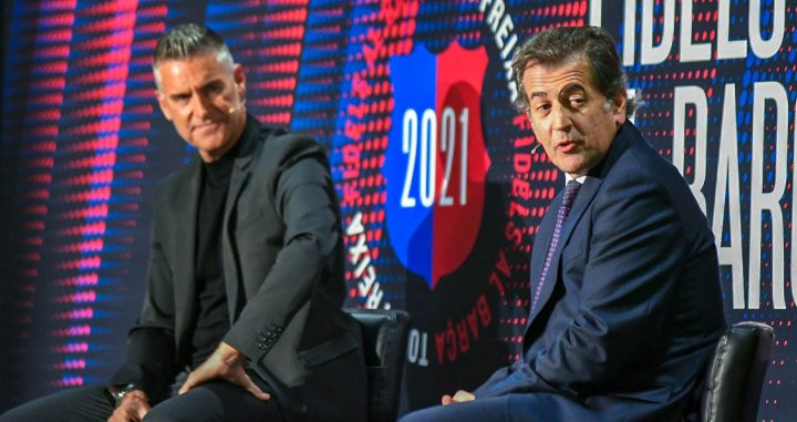 Toni Freixa presenta a Lluís Carreras como responsable del fútbol | Fidels al Barça
