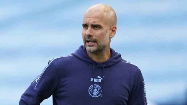 Pep Guardiola, entrenador del Manchester City /REDES