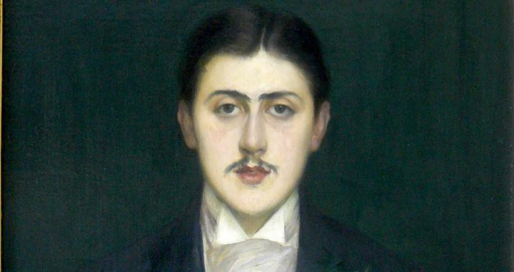 Retrato de Marcel Proust a los 21 años pintado por J. E. Blanche