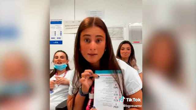 La enfermera del Hospital Vall d'Hebron de Barcelona que se quejó del nivel C1 de catalán / Cedida