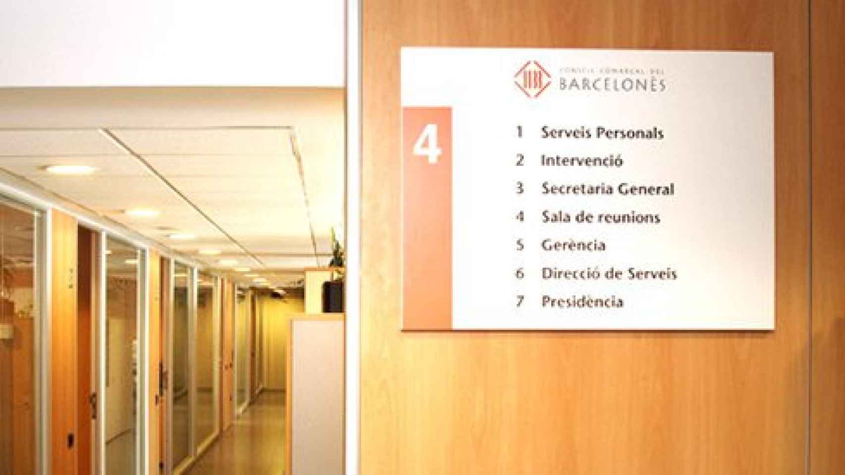 El interior del Consejo Comarcal del Barcelonés, donde trabajan 30 personas / CG