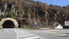 Una de las concesiones de la Generalitat: la autopista E-9, en su tramo a la entrada del Túnel del Cadí.