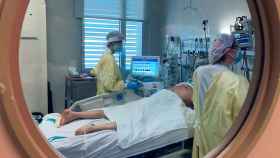Un paciente de Covid severo ingresado en el hospital / ICFO