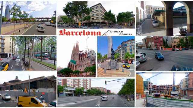 Postal de Barcelona en 2008 / FOTOMONTAJE DE CG