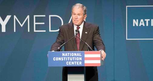 El expresidente de Estados Unidos George W. Bush en una imagen de archivo - RICKY FITCHETT / ZUMA PRESS / CONTACTOPHOTO