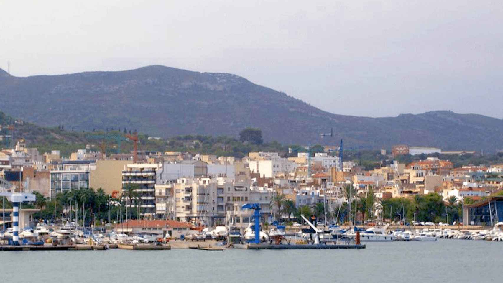 Vistas del puerto de Sant Carles de la Ràpita