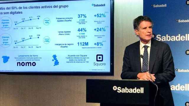 El consejero delegado de Banco Sabadell, Jaume Guardiola / BS