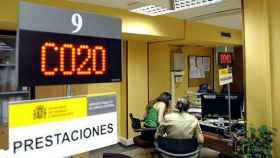 Imagen de archivo de una oficina del Servicio Público de Empleo Estatal en Madrid / EFE