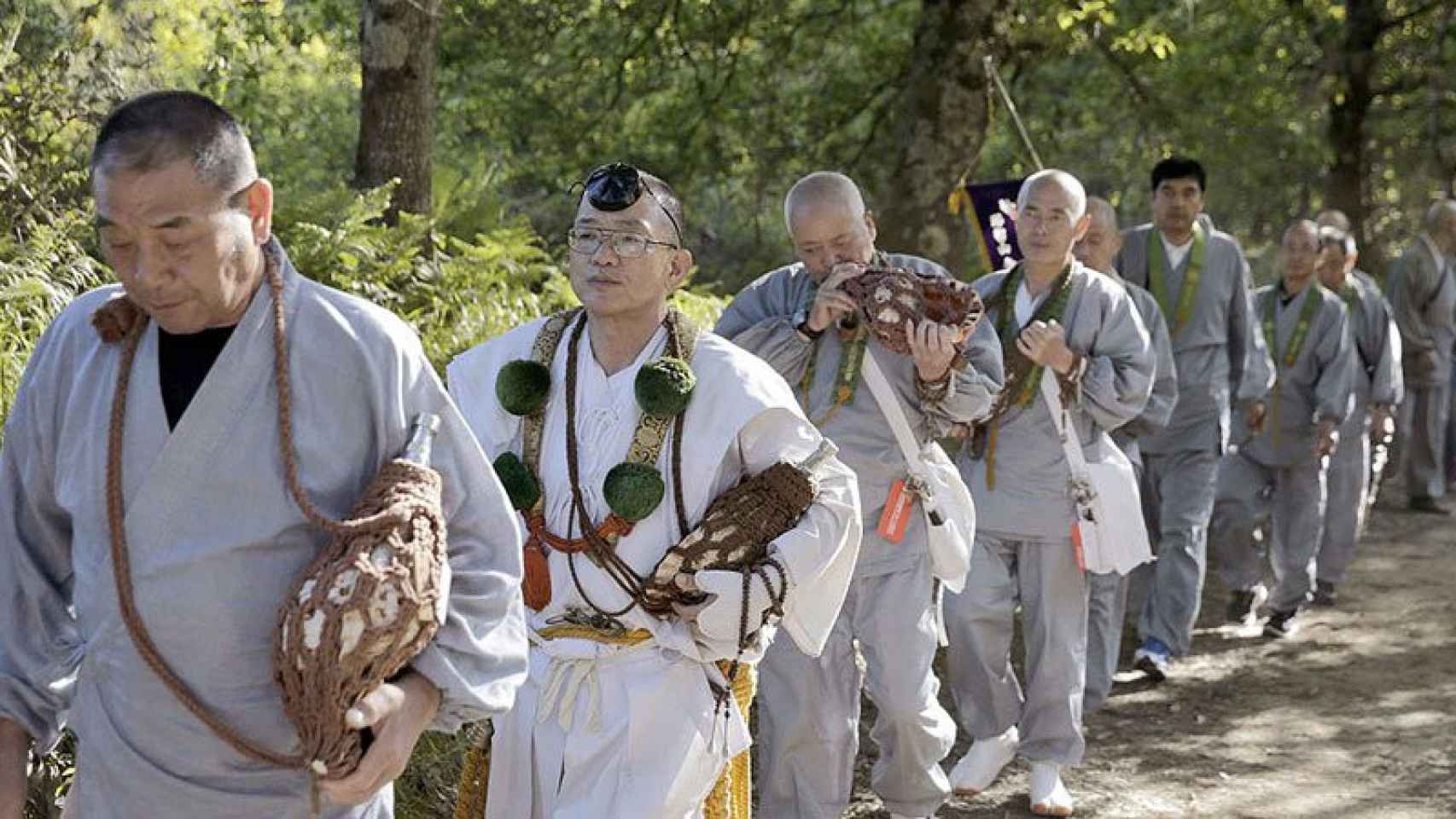 El Camino de Santiago recorrido por monjes japoneses de Tanabe y Wakayama