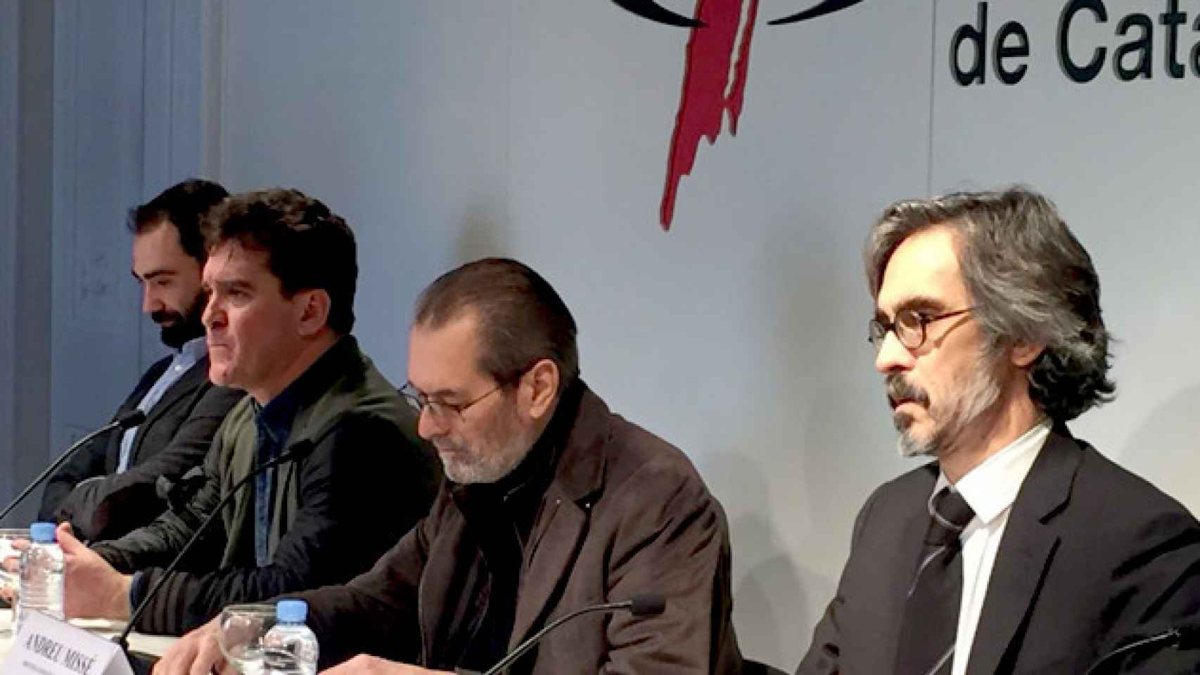 Carlos Quílez habla de 'Diamantes sucios' junto a Cristóbal Martell, Andreu Misse y Jokin Castellón en la BCNegra / CG